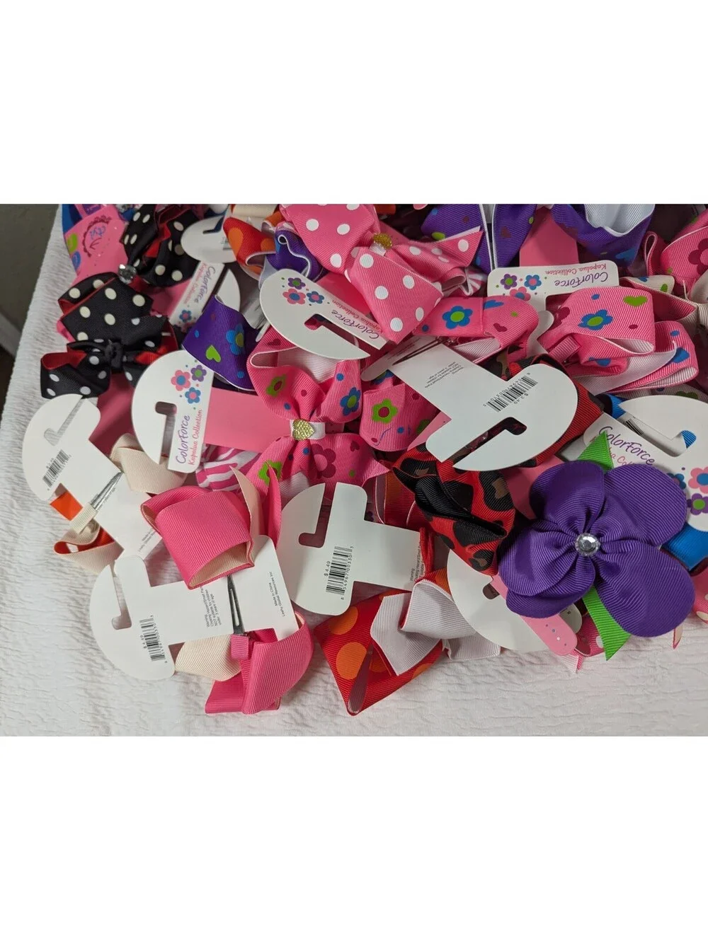 ColorForce - Kapalua Collection - Girls Hair bows - 20 Pieces - Random Assorted